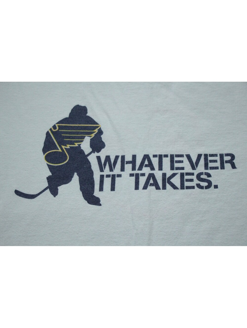 Vintage 00s St. Louis Blues Whatever It Takes T-Shirt Dodge Ram Shirt XL